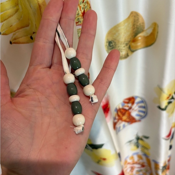 BAILEY 44 Ivory High Rise Pull On Wide Leg Pants Tropical Print - Picture 10 of 11